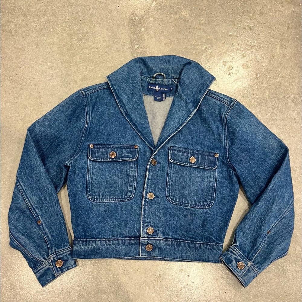 Ralph Lauren vintage cropped  Denim Jacket